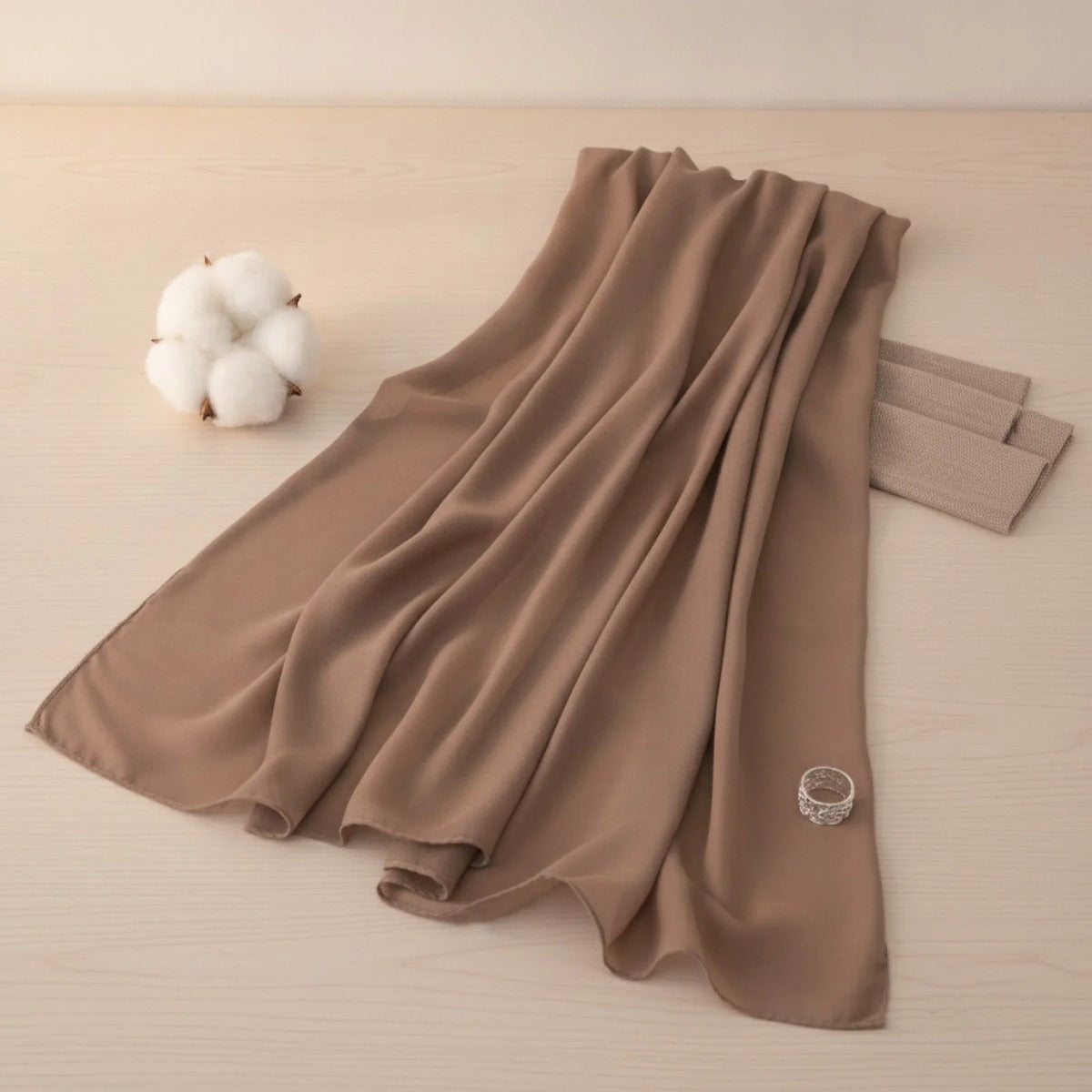 Écharpe Hijab en Modal Grande Taille