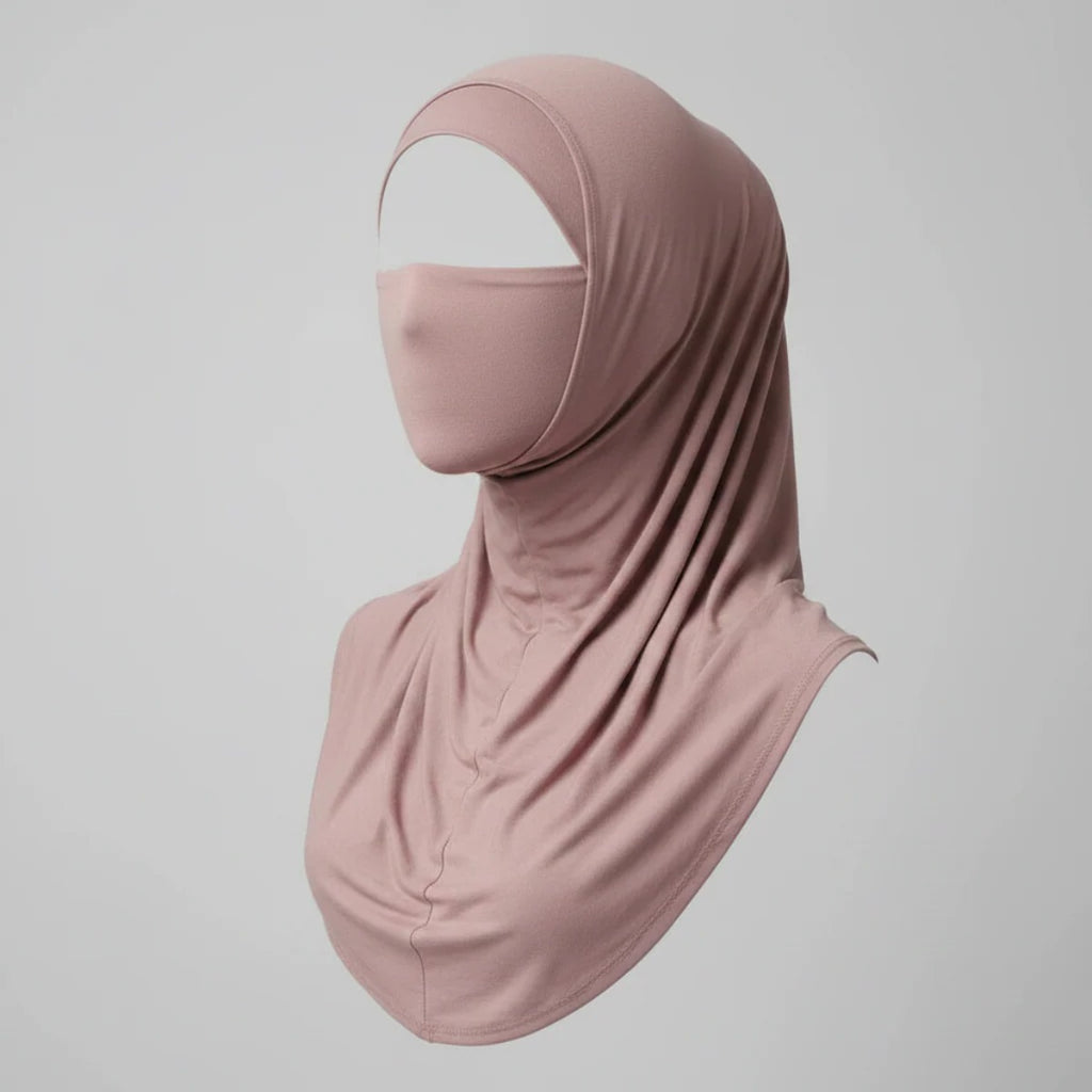 Ensemble Hijab Jersey 2 Pièces Assorti