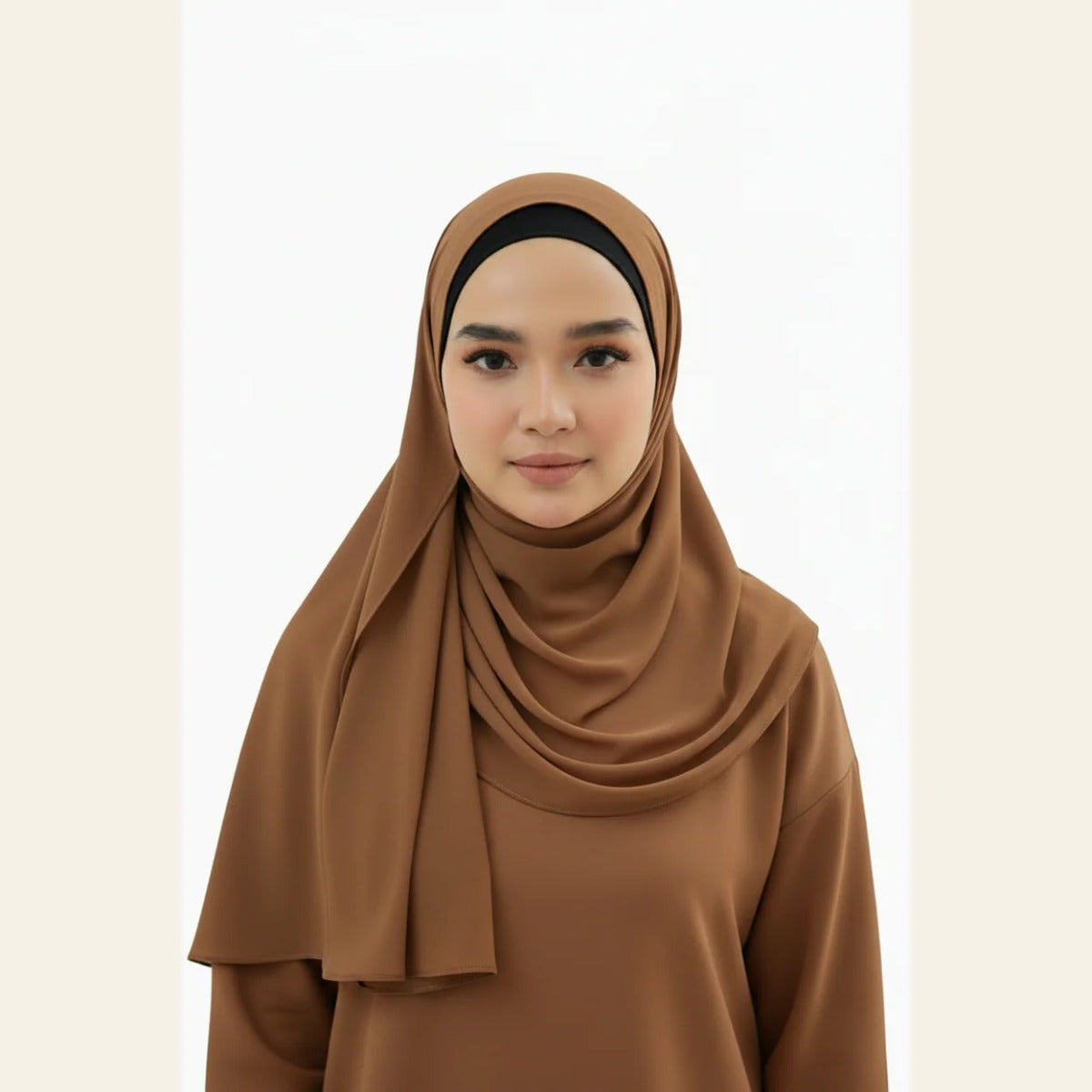 Bonnet Sous-Hijab en Coton Spandex Jersey