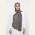 Foulard Hijab en Mousseline de Soie Légère